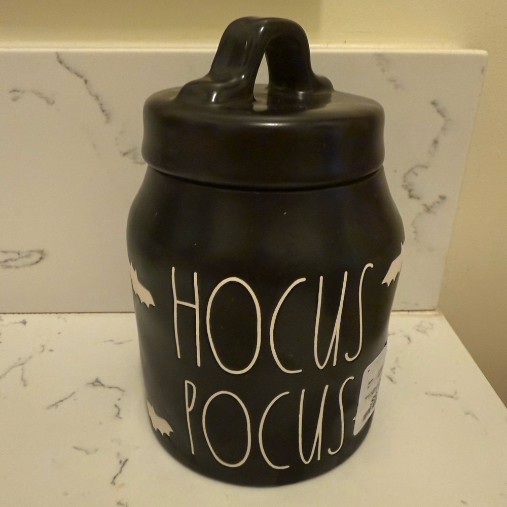 Rae Dunn ‘Hocus Pocus’ Baby Bat Canister